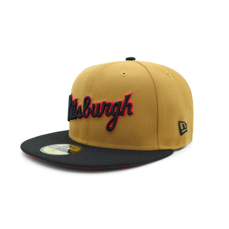 Pittsburgh Pirates Molten Red & Caramel 59FIFTY Fitted - New Era -