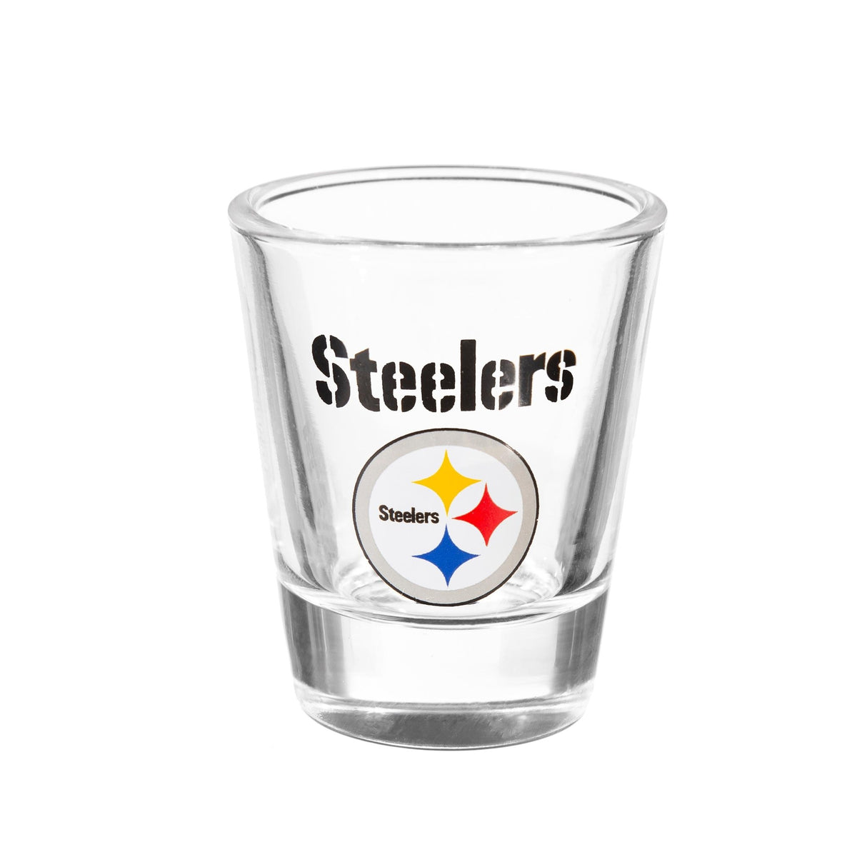 Pittsburgh Steelers 4 - Piece Ceramic and Glass 2oz. Shot Glass Set - EG Collective - 801946180203