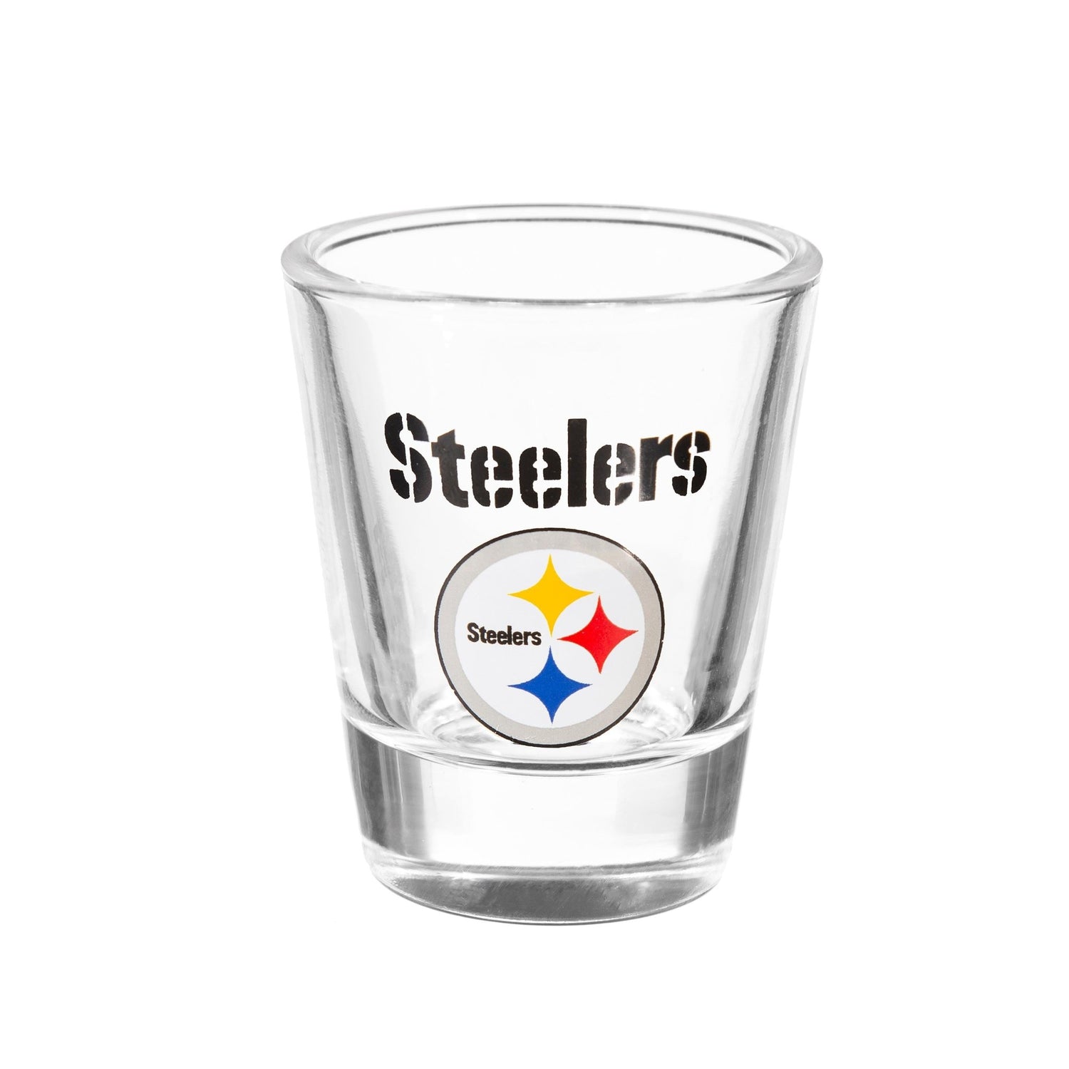 Pittsburgh Steelers 4 - Piece Ceramic and Glass 2oz. Shot Glass Set - EG Collective - 801946180203