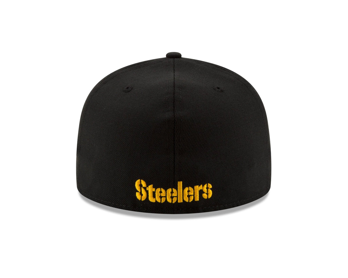 Pittsburgh Steelers Authentic Collection Black New Era 59FIFTY Fitted - New Era -