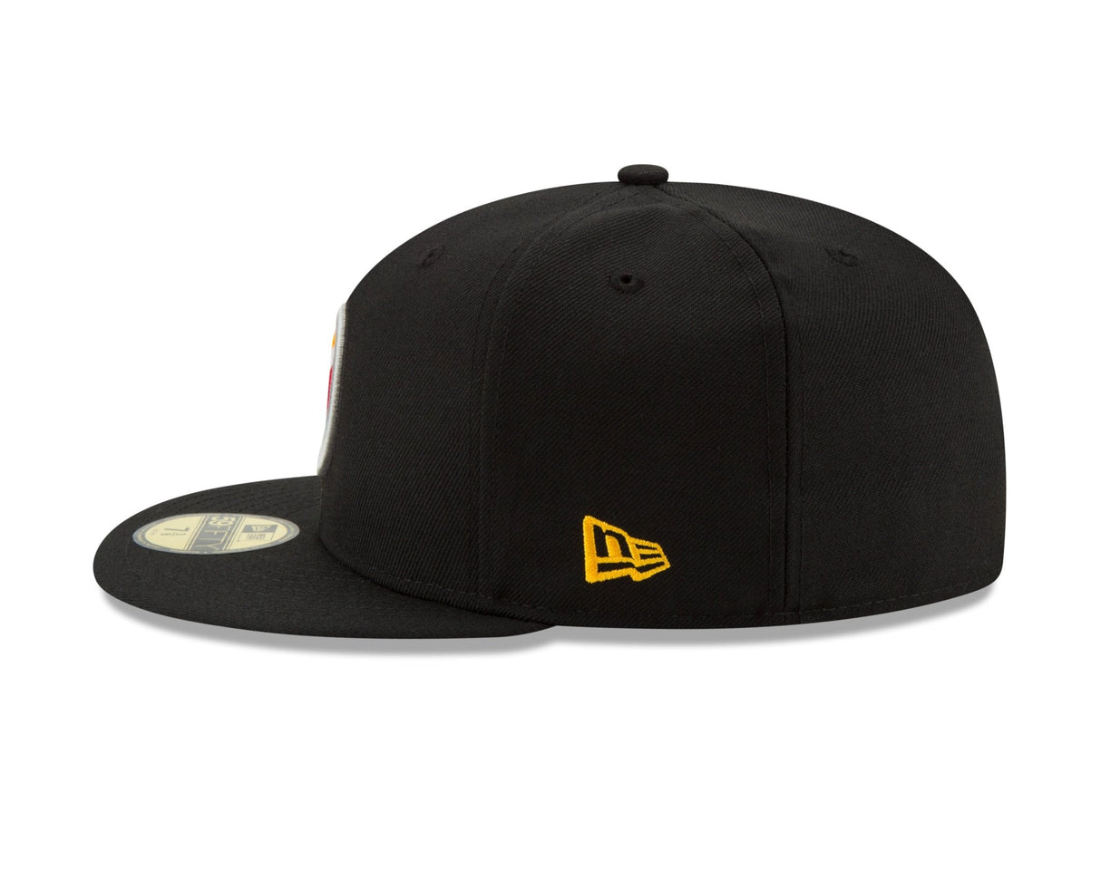 Pittsburgh Steelers Authentic Collection Black New Era 59FIFTY Fitted - New Era -