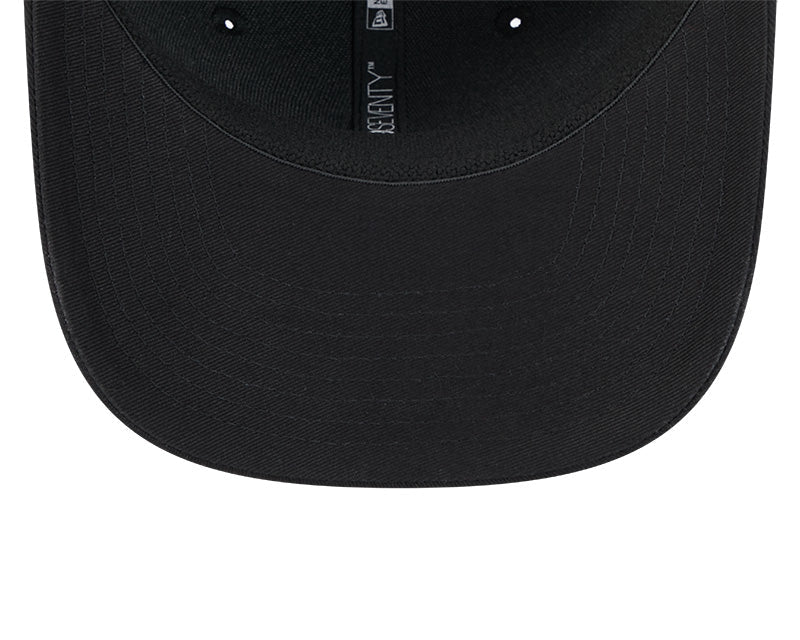 Pittsburgh Steelers Wordmark Black 9SEVENTY Rope Stretch - Snap Hat - New Era - 237404129
