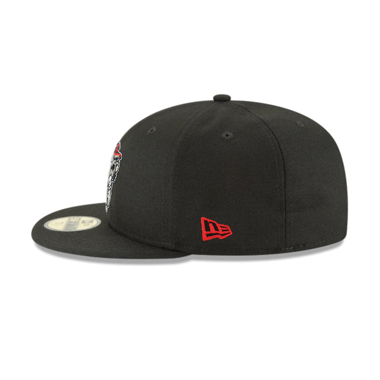 Portland Beavers Black 59FIFTY Fitted Hat - New Era - 232603419701