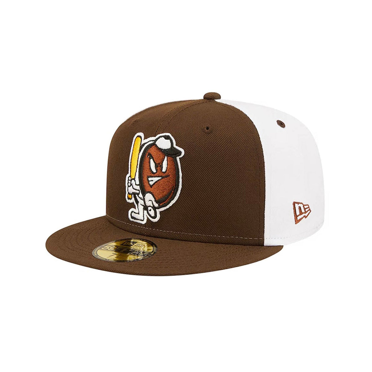 Portland Sea Dogs Theme Night Brown 59FIFTY Fitted Hat - New Era - 230402423113