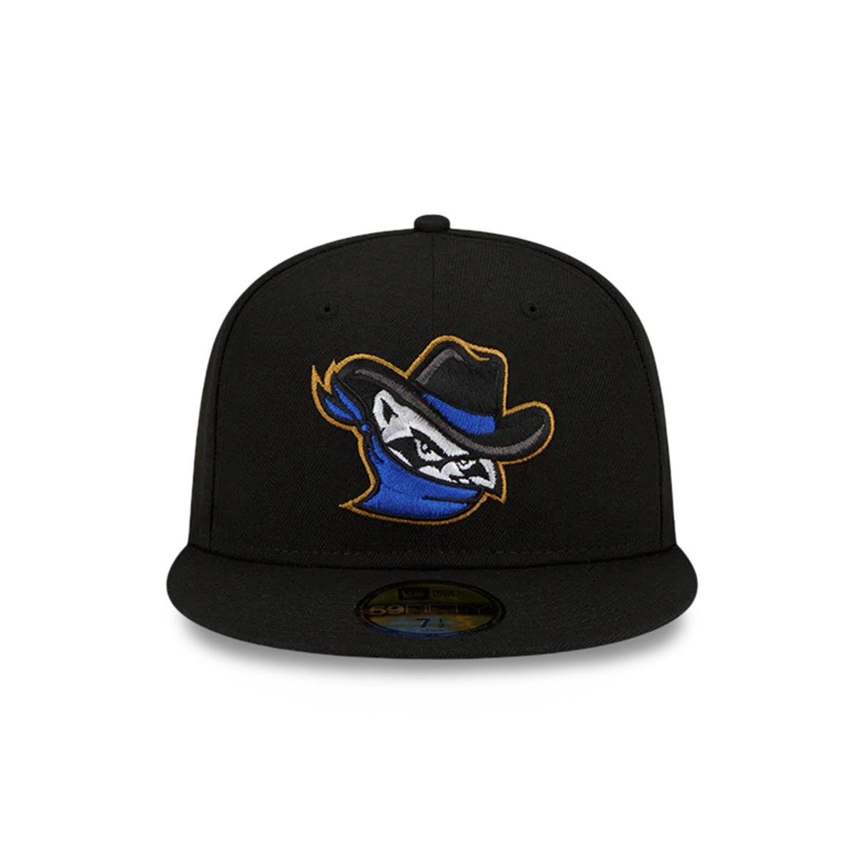 Quad Cities River Bandits 59FIFTY Fitted Hat - Black - New Era -
