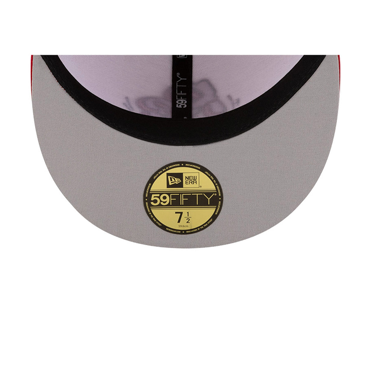Rancho Cucamonga Quakes Alternate Logo Red & White 59FIFTY Fitted Hat - New Era - 232606411123