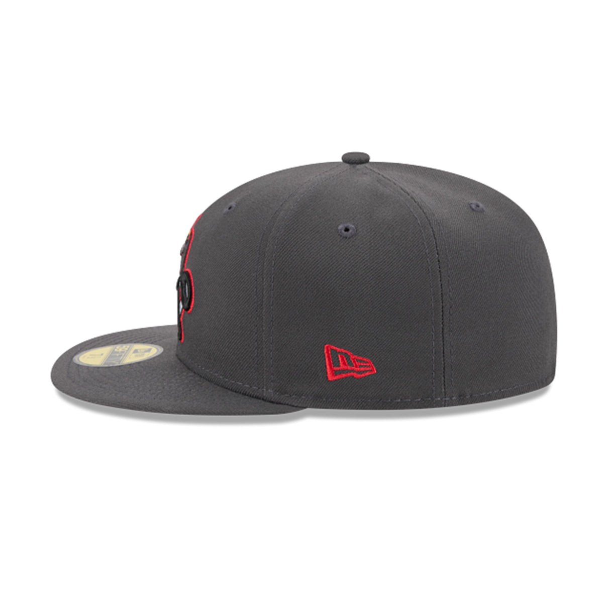 Rancho Cucamonga Quakes Theme Night Gray 59FIFTY Fitted Hat - New Era - 23464111101