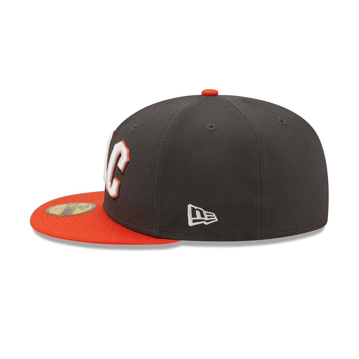 Sacramento River Cats Authentic Collection Alternate Gray & Orange 59FIFTY Fitted Hat - New Era - 232602413434