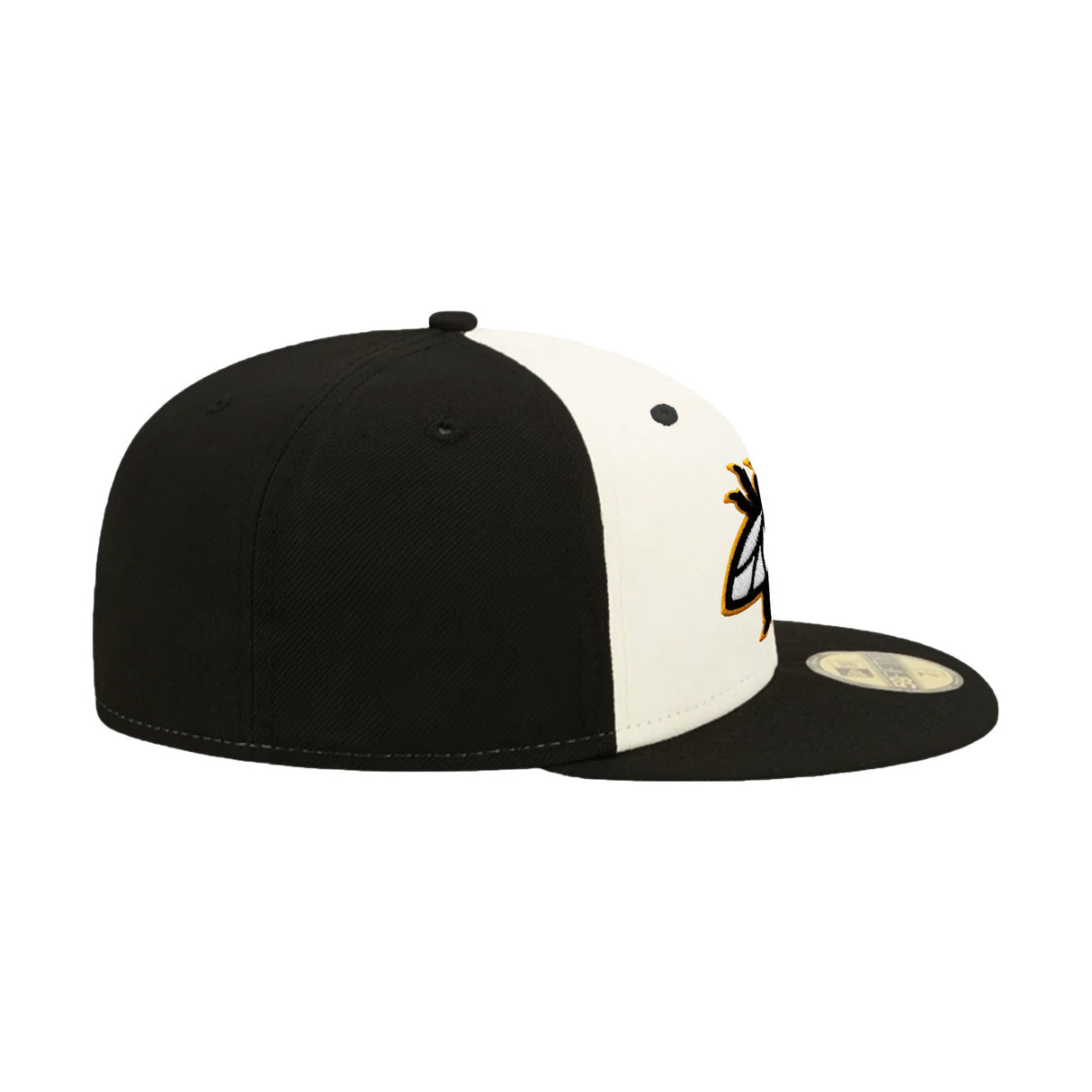 Salt Lake Bees Alternate Logo Cream & Black Two - Tone 59FIFTY Fitted Hat - New Era - 232605402156