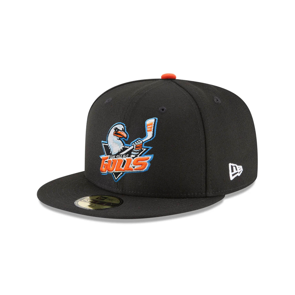 San Diego Gulls Authentic Collection Black 59FIFTY Fitted - New Era -