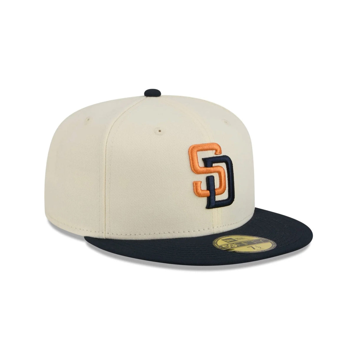 San Diego Padres 2026 City Connect Cream & Obsidian 59FIFTY Fitted Hat - New Era - 23311141901