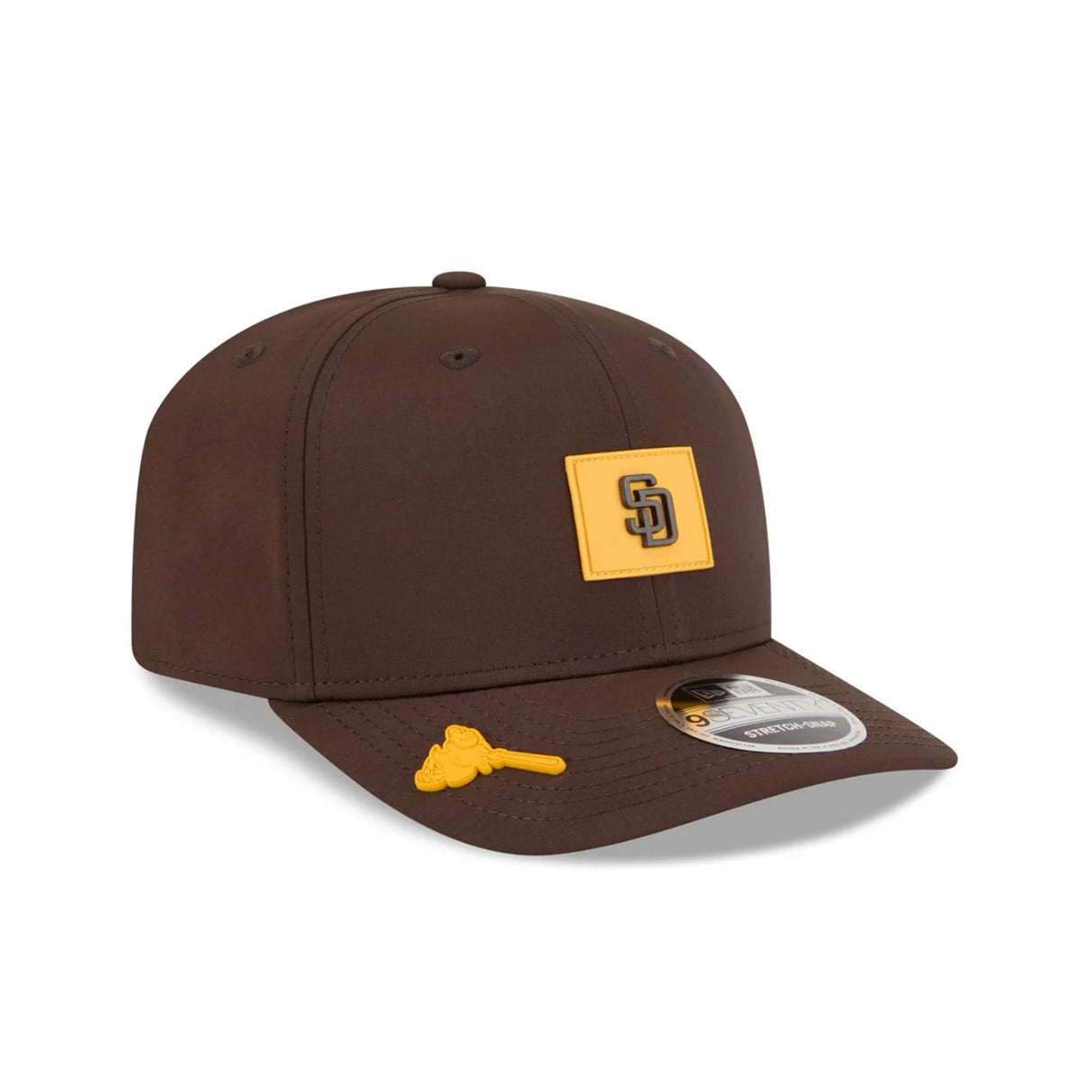 San Diego Padres 2026 Clubhouse Brown 9SEVENTY Stretch - Snap Hat - New Era - 23012241901