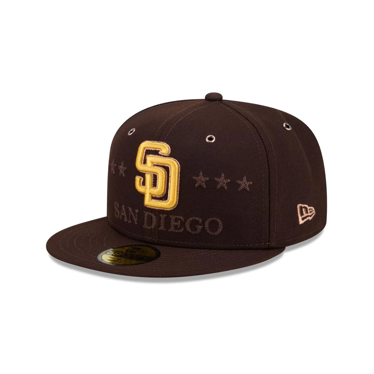 San Diego Padres 2026 MLB All-Star Game Brown 59FIFTY Fitted Hat - New Era - 37100141901