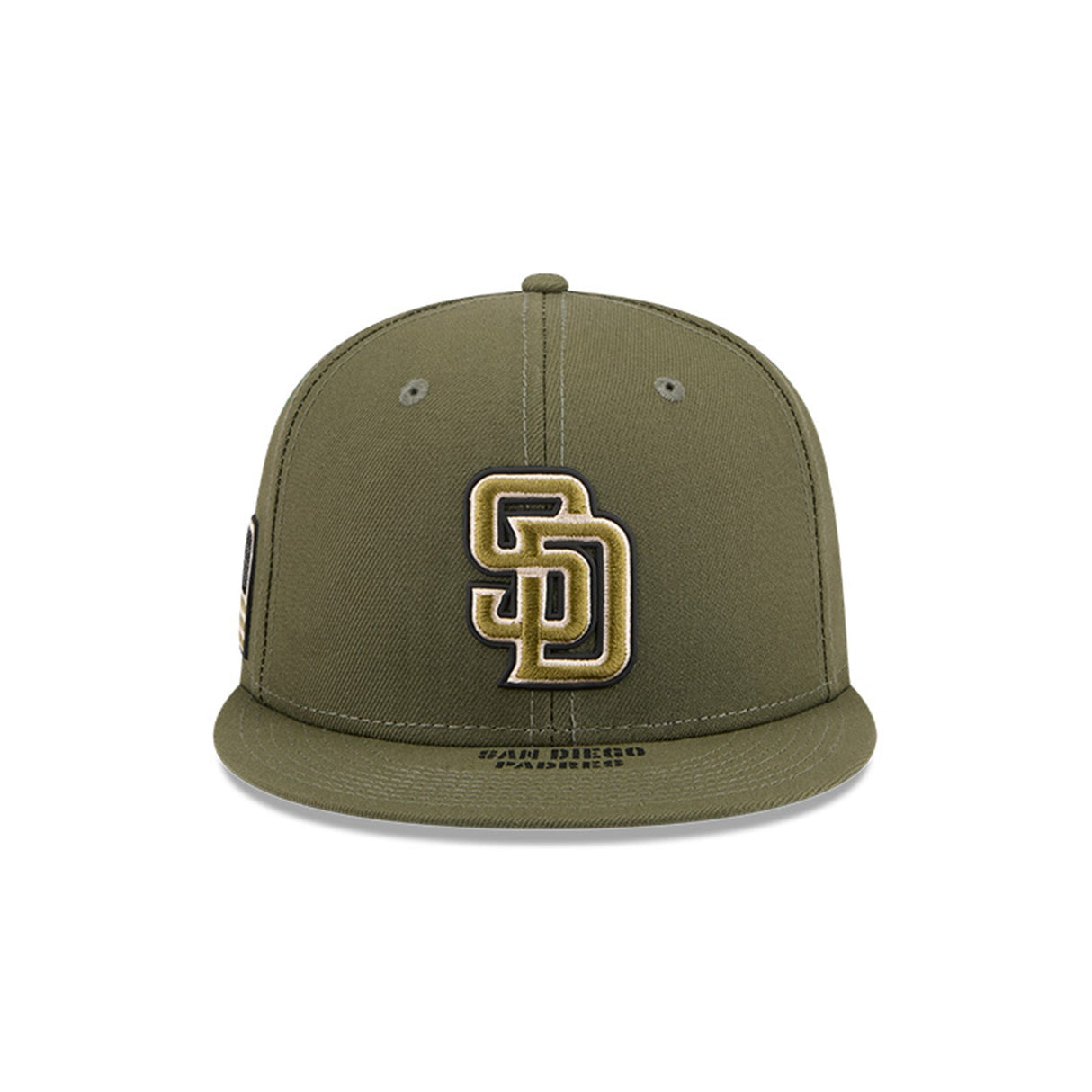San Diego Padres Armed Forces Day Olive Green 59FIFTY Fitted Hat - New Era - 37090241903