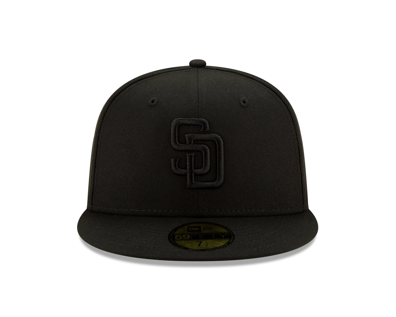 San Diego Padres Authentic Collection Blackout 59FIFTY Fitted - New Era -