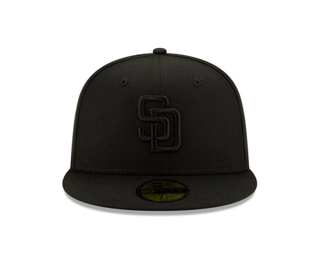 San Diego Padres Authentic Collection Blackout 59FIFTY Fitted - New Era -