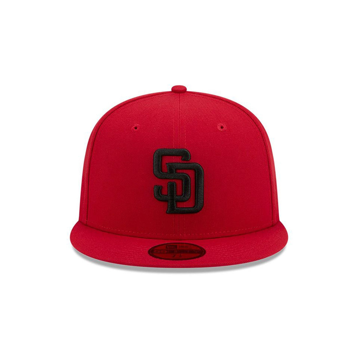 San Diego Padres Basic Scarlet Red 59FIFTY Fitted Hat - New Era - 23013441901