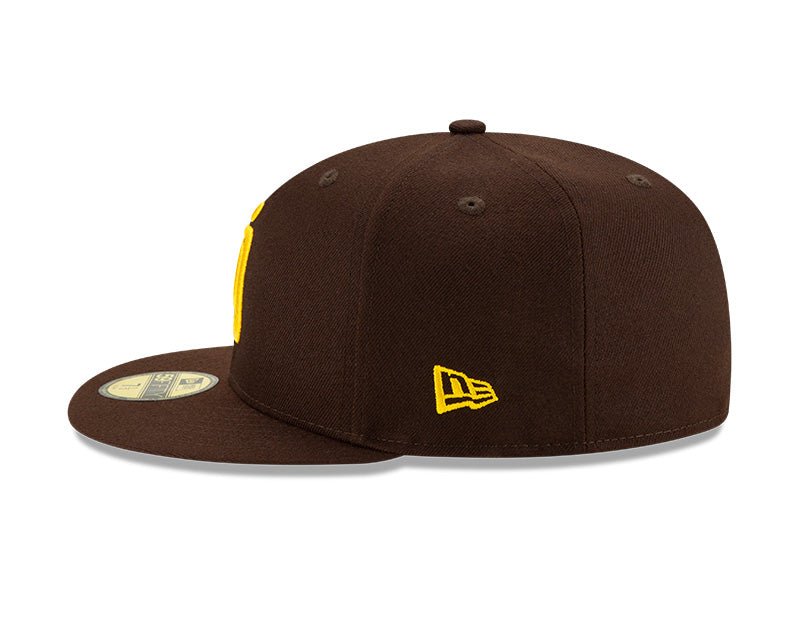 San Diego Padres Brown Authentic Collection On - Field 59FIFTY Fitted Hat - New Era -