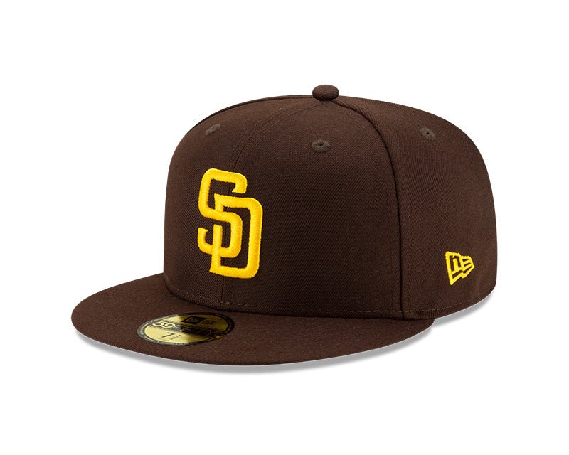 San Diego Padres Brown Authentic Collection On - Field 59FIFTY Fitted Hat - New Era -