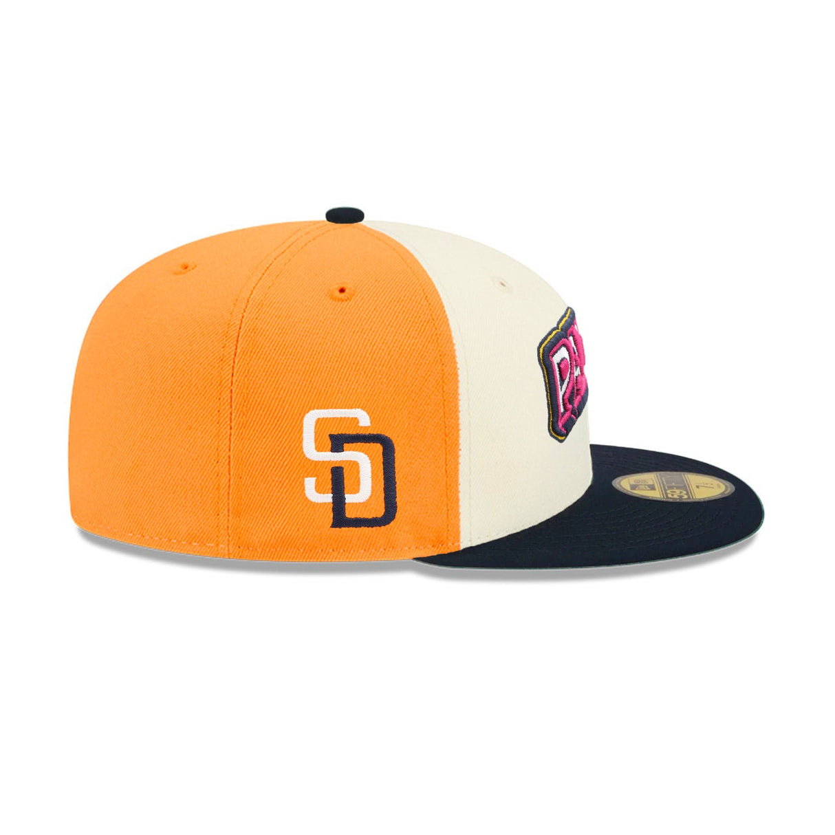 San Diego Padres City Connect Cream Orange 59FIFTY Fitted Hat - New Era - 23311241901