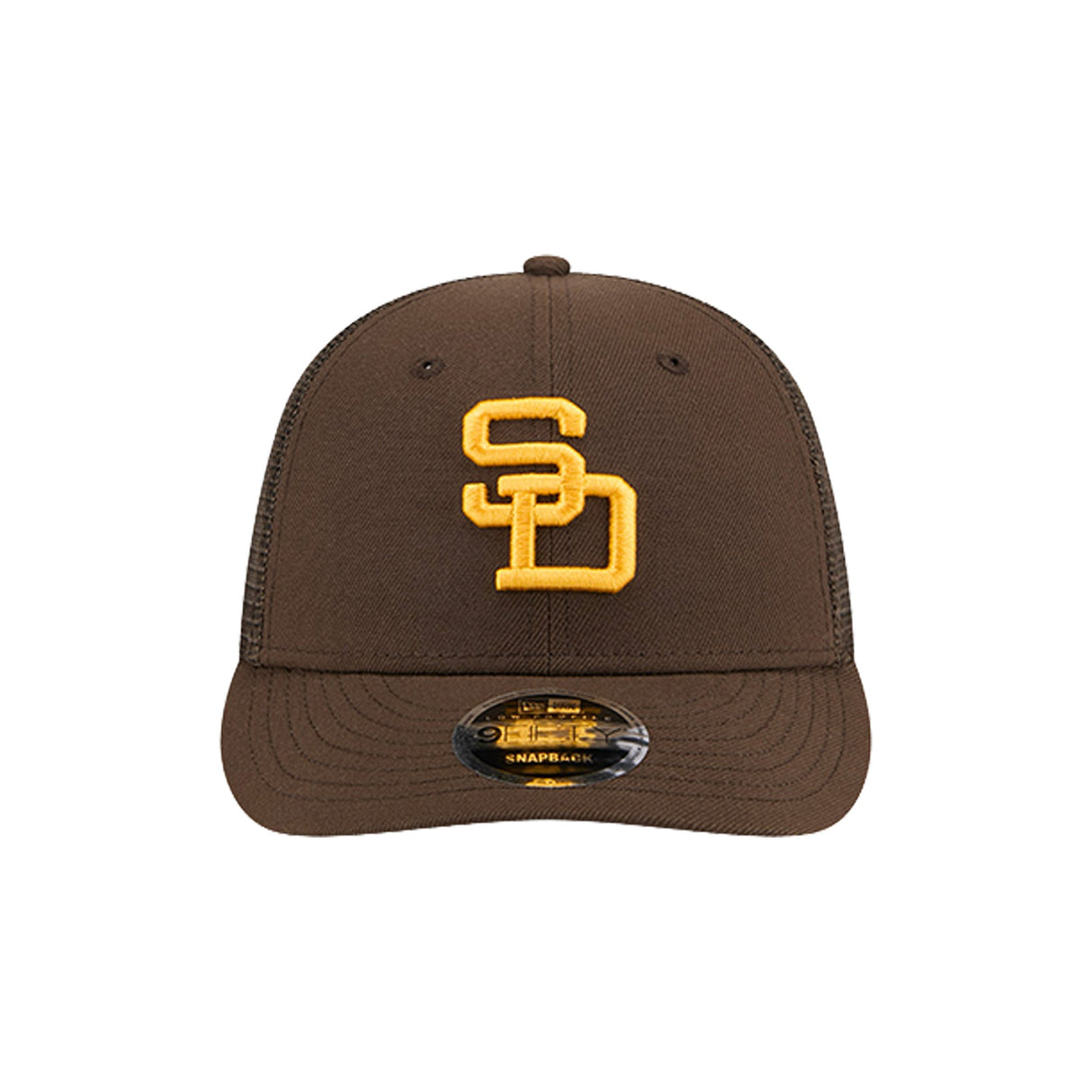 San Diego Padres Cooperstown Collection 9FIFTY Brown Snapback Trucker Hat - New Era - 23010141901