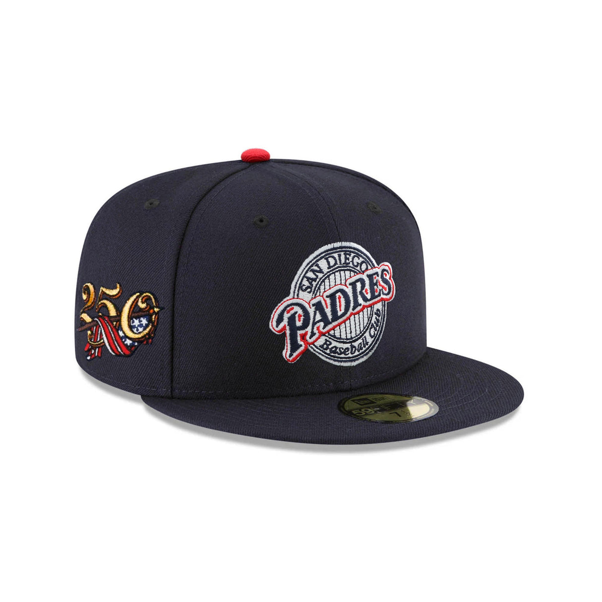 San Diego Padres Cooperstown Collection America 250 Navy 59FIFTY Fitted Hat - New Era - 23863041912