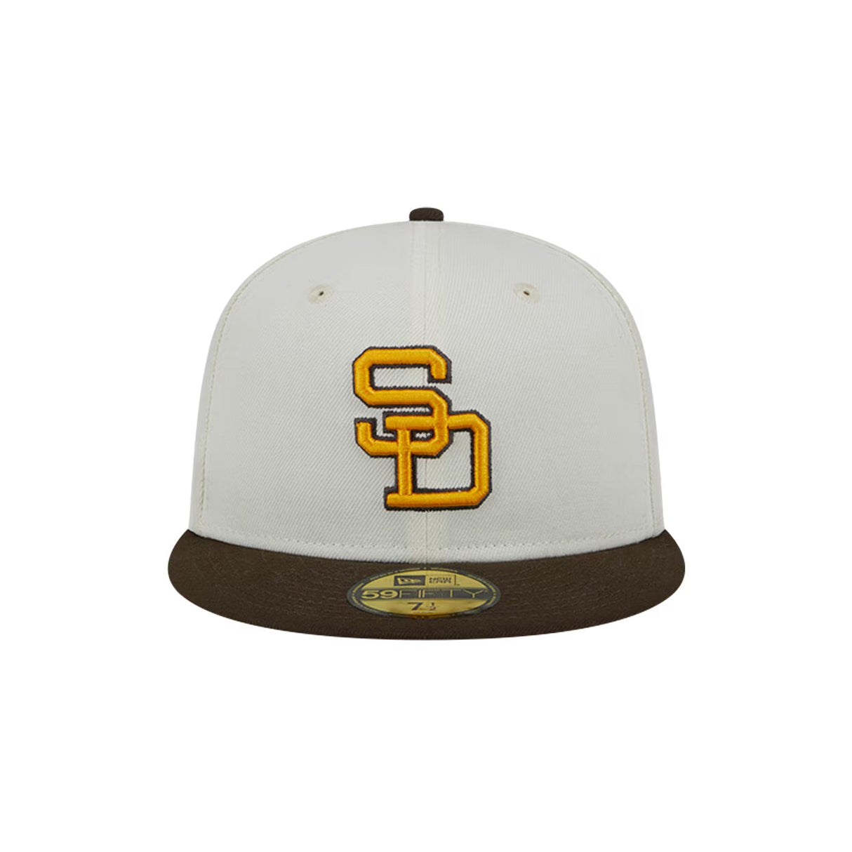 San Diego Padres Cooperstown Collection Chrome Brown 59FIFTY Fitted Hat - New Era - 23337041912