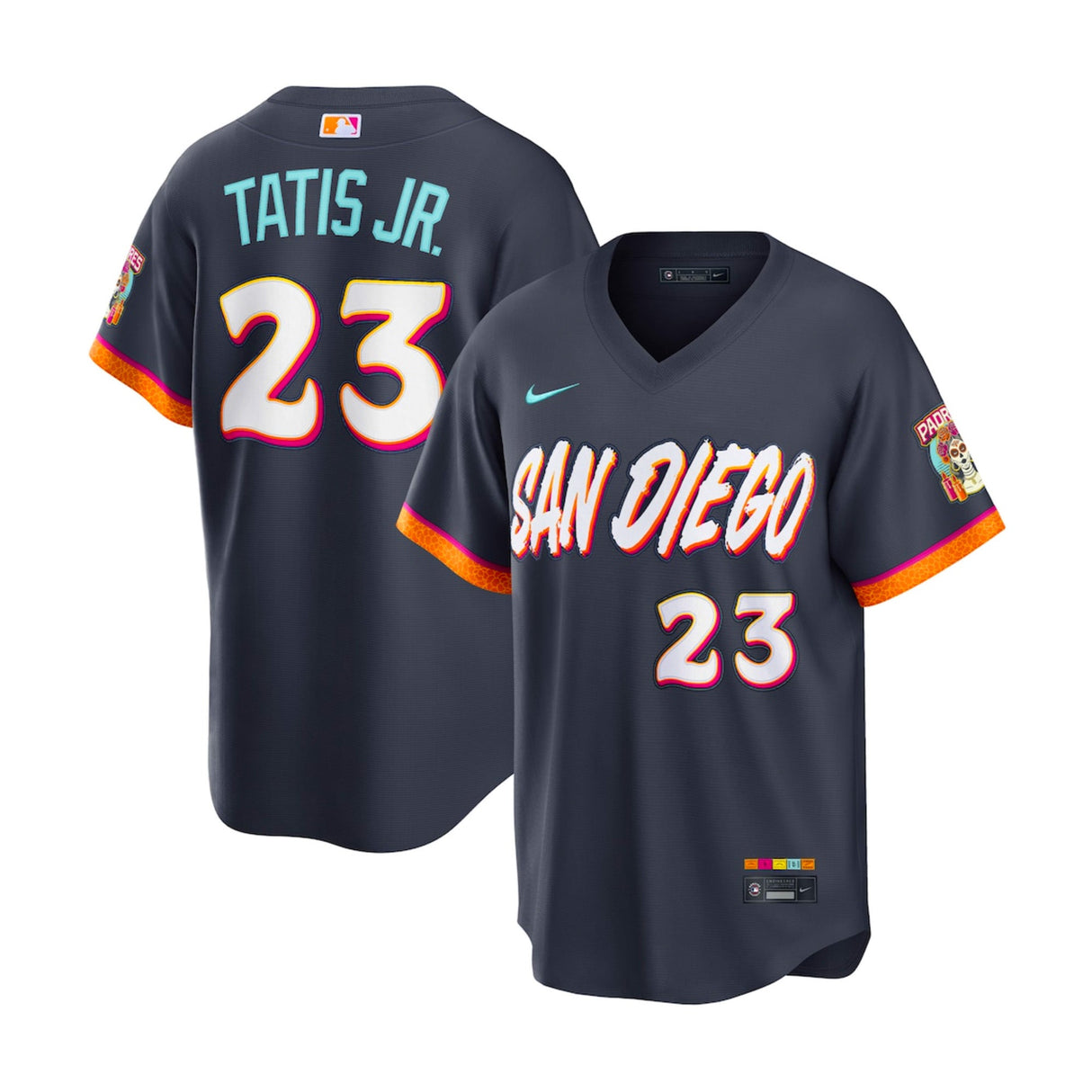 San Diego Padres Fernando Tatis Jr 23 City Connect 2026 Obsidian Stadium Jersey - Nike - 235904419101
