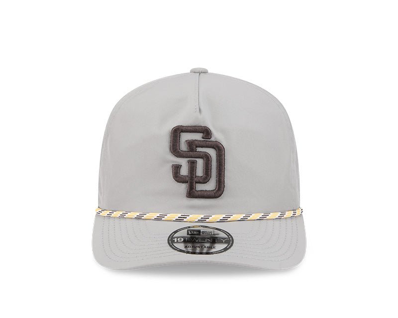 San Diego Padres Gray New Era 19TWENTY Rope Snapback Hat - New Era -