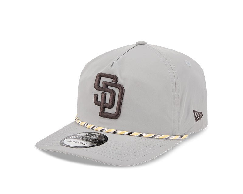 San Diego Padres Gray New Era 19TWENTY Rope Snapback Hat - New Era -