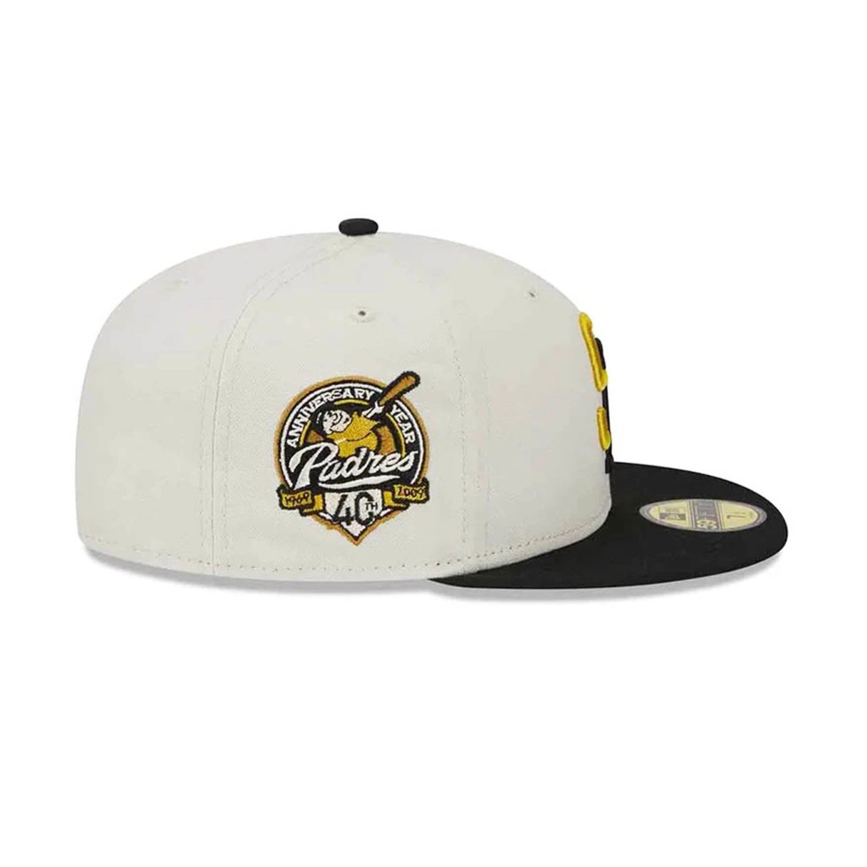 San Diego Padres Lemon Cream 40th Anniversary 59FIFTY Fitted - New Era -