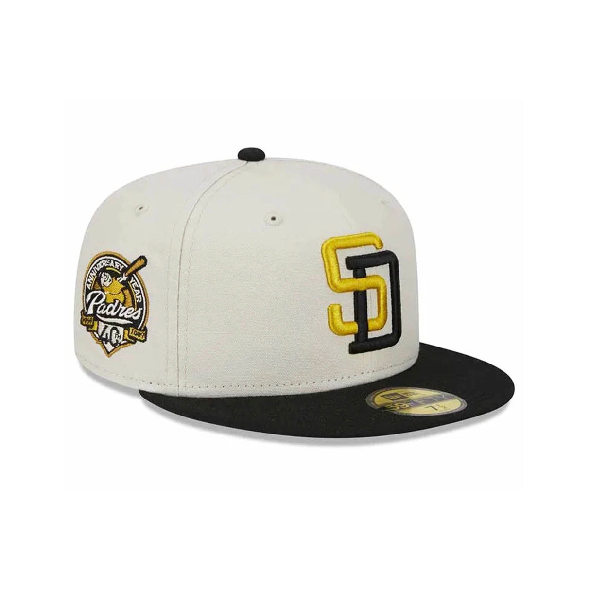 San Diego Padres Lemon Cream 40th Anniversary 59FIFTY Fitted - New Era -
