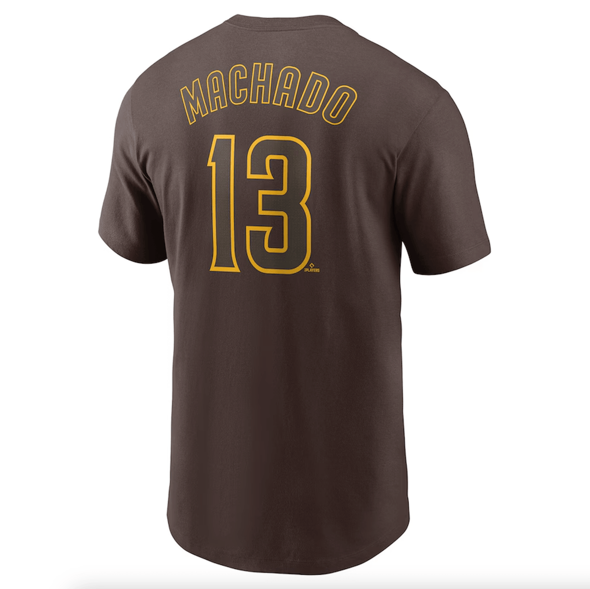 San Diego Padres Manny Machado 13 Nike Fuse Name & Number T-Shirt - Nike -