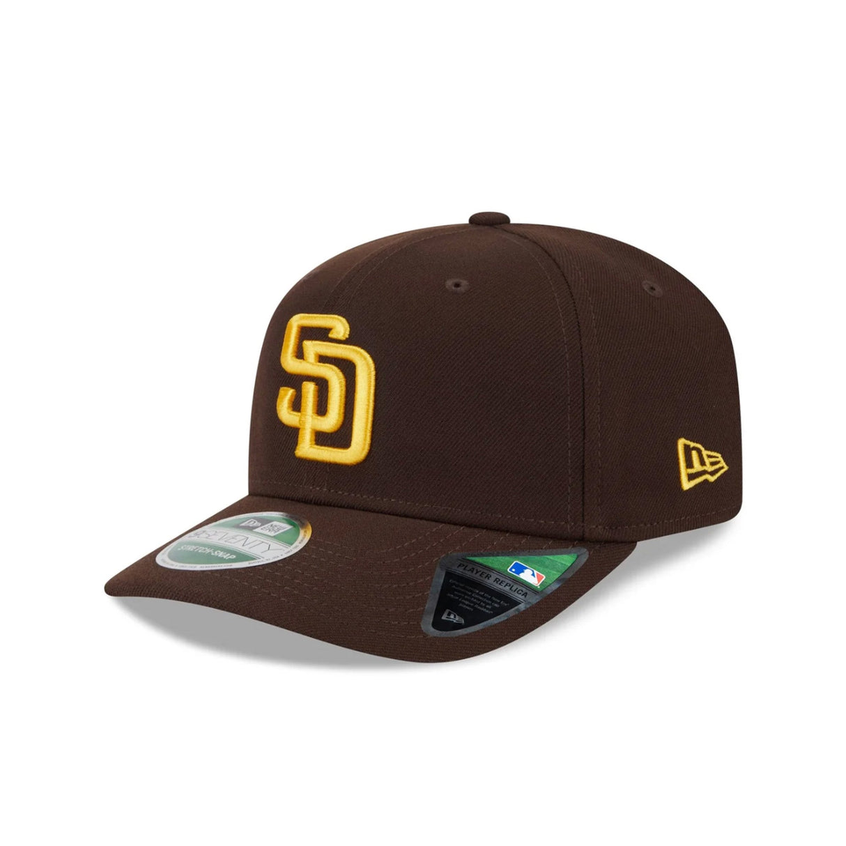 San Diego Padres Player Replica Brown 9SEVENTY Stretch-Snap Hat - New Era - 230129419