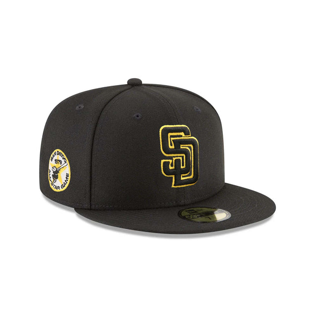 San Diego Padres "POP COLOR" 59FIFTY Fitted - Yellow & Black - New Era -