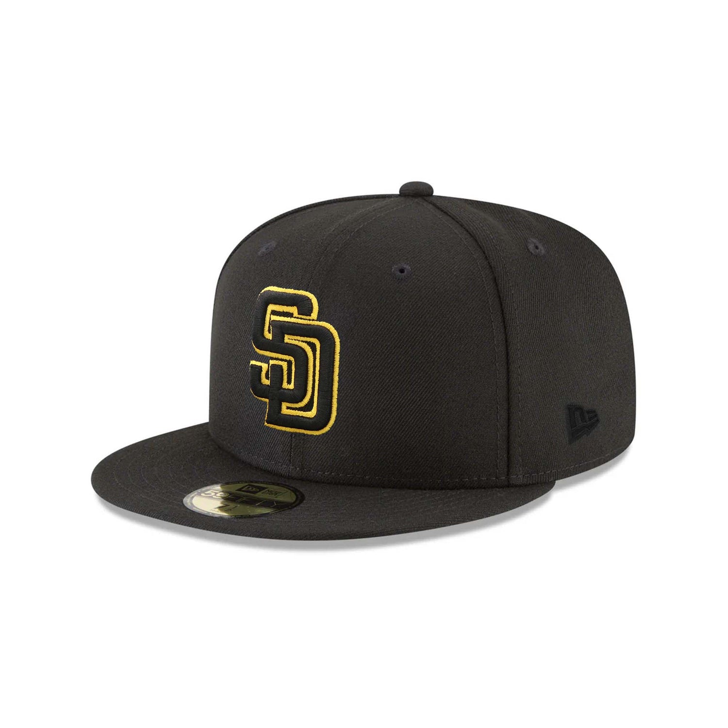 San Diego Padres "POP COLOR" 59FIFTY Fitted - Yellow & Black - New Era -