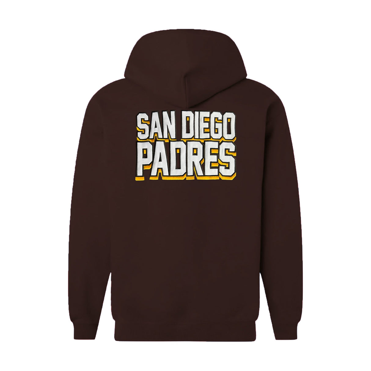 San Diego Padres Script Brown Full - Zip Hoodie - New Era - 23410441901