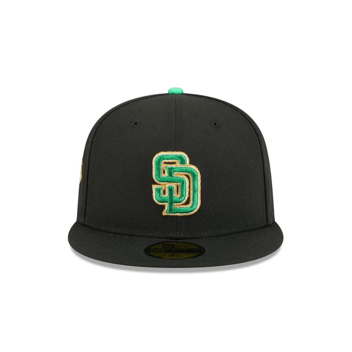 San Diego Padres St. Patrick's Day 2026 Black 59FIFTY Fitted Hat - New Era - 37090141901