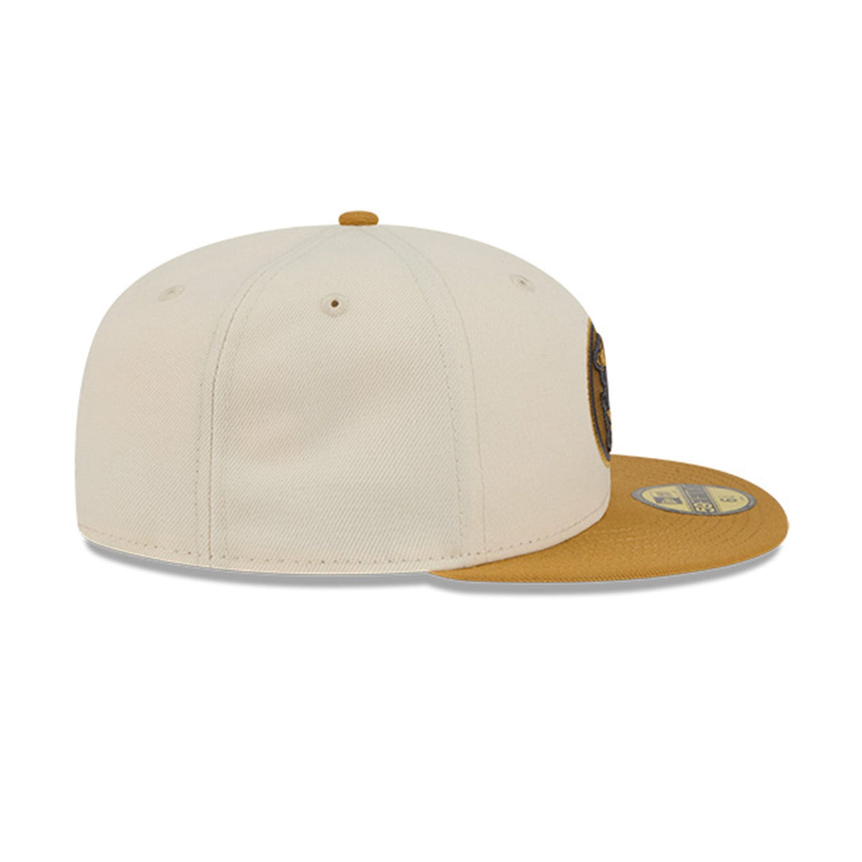 San Diego Padres Swinging Friar Two - Tone Cream & Gold 59FIFTY Fitted Hat - New Era - 23011041902