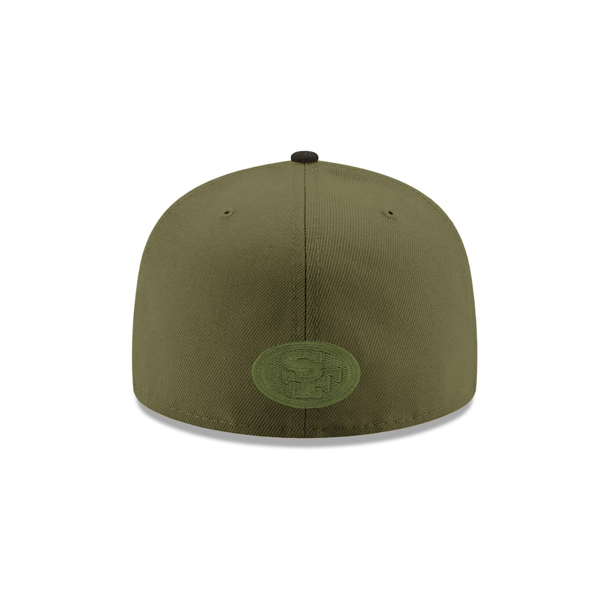 San Francisco 49ers 60th Anniversary Side Patch Olive & Black 59FIFTY Fitted Hat - New Era - 23740110112