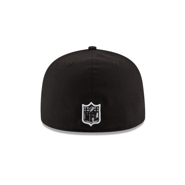 San Francisco 49ers Authentic Collection Black & White 59FIFTY Fitted - New Era -