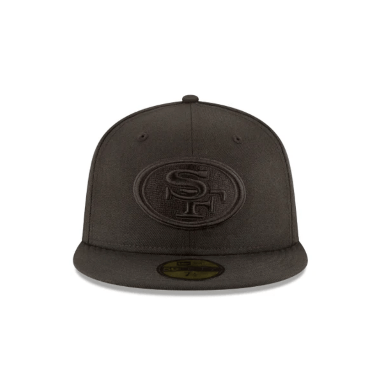 San Francisco 49ers Authentic Collection Blackout 59FIFTY Fitted - New Era -