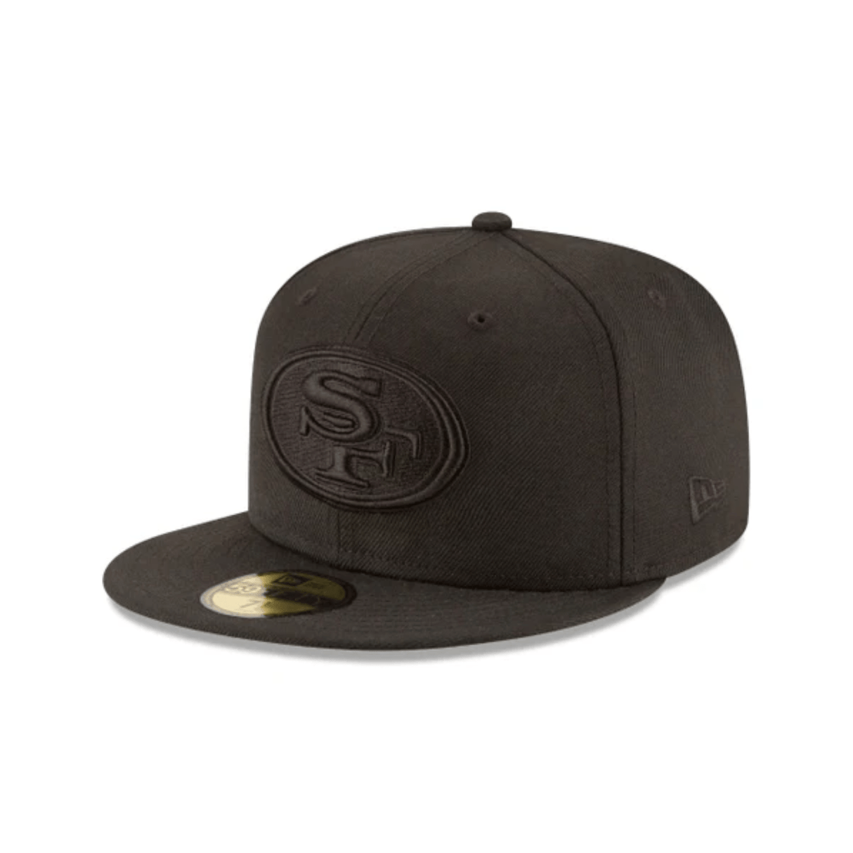 San Francisco 49ers Authentic Collection Blackout 59FIFTY Fitted - New Era -