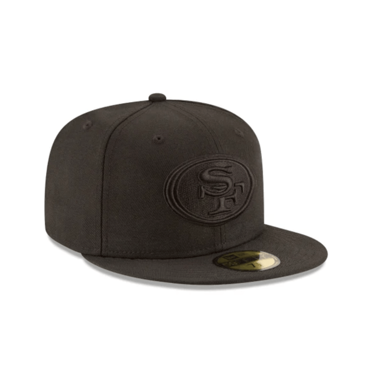 San Francisco 49ers Authentic Collection Blackout 59FIFTY Fitted - New Era -