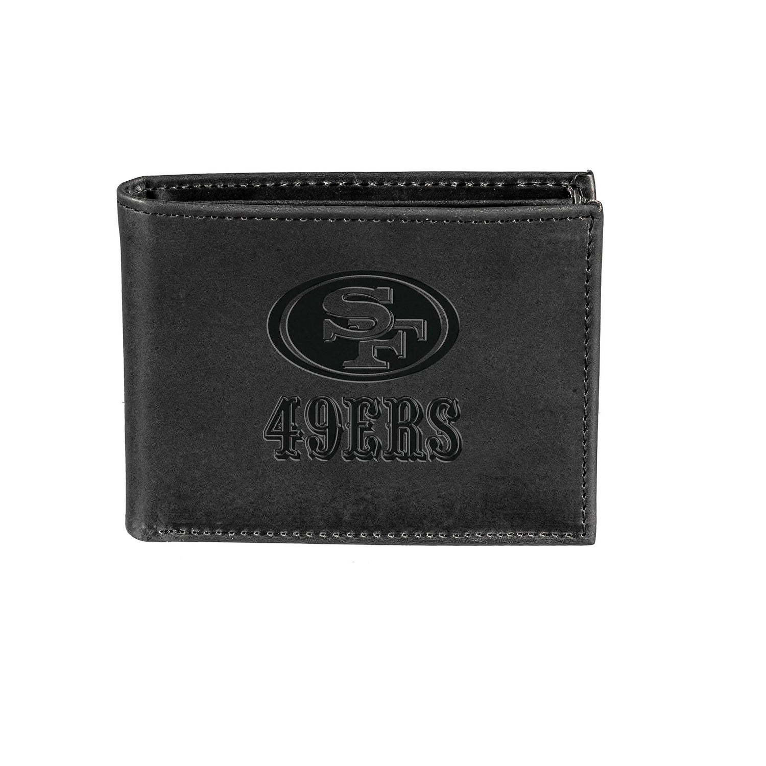 San Francisco 49ers, Bi - Fold Wallet, Black - EG Collective - 801946245797