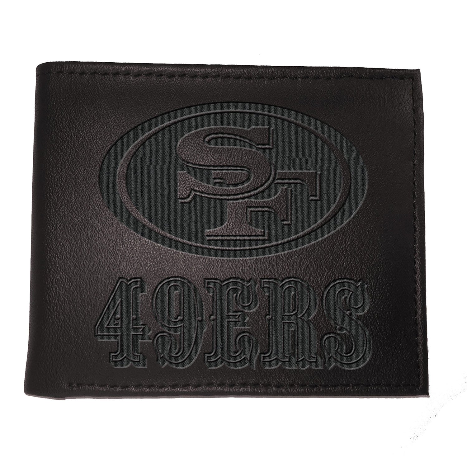 San Francisco 49ers, Bi - Fold Wallet, Black - EG Collective - 801946245797