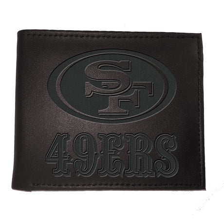 San Francisco 49ers, Bi - Fold Wallet, Black - EG Collective - 801946245797