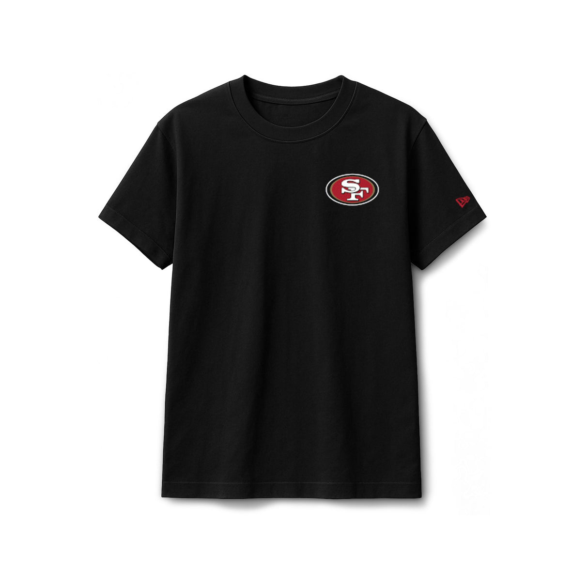San Francisco 49ers Black New Era 2 - Hit Boxy T-Shirt - New Era -