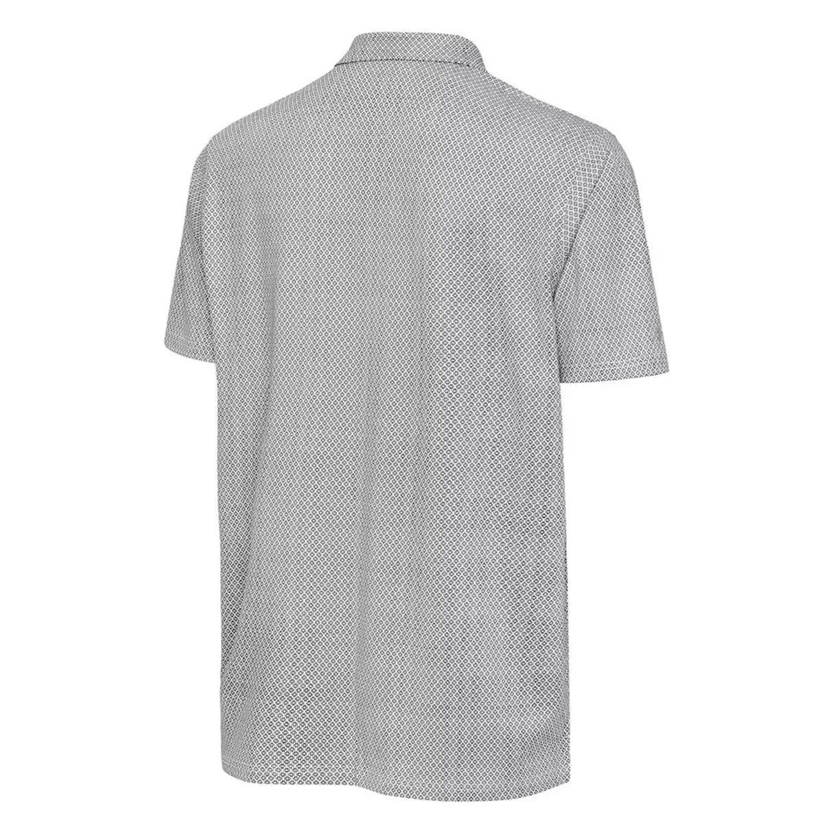 San Francisco 49ers Black & White Antigua Intersect Polo - Antigua -