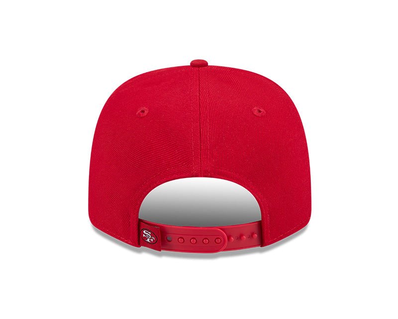 San Francisco 49ers Logo Red 9SEVENTY Stretch - Snap Hat - New Era - 239519101